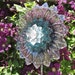 Garden Art Yard Decor Suncatcher UpCycled RePurposed Glass KIMI