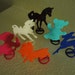 Set of 6 Stencil Toys - RESERVED for Peonybell
