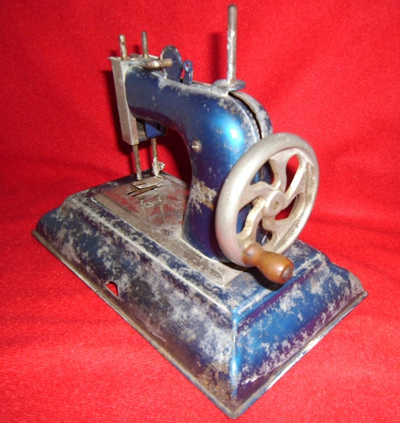 Vintage Casige German Child's Toy Sewing Machine Made in