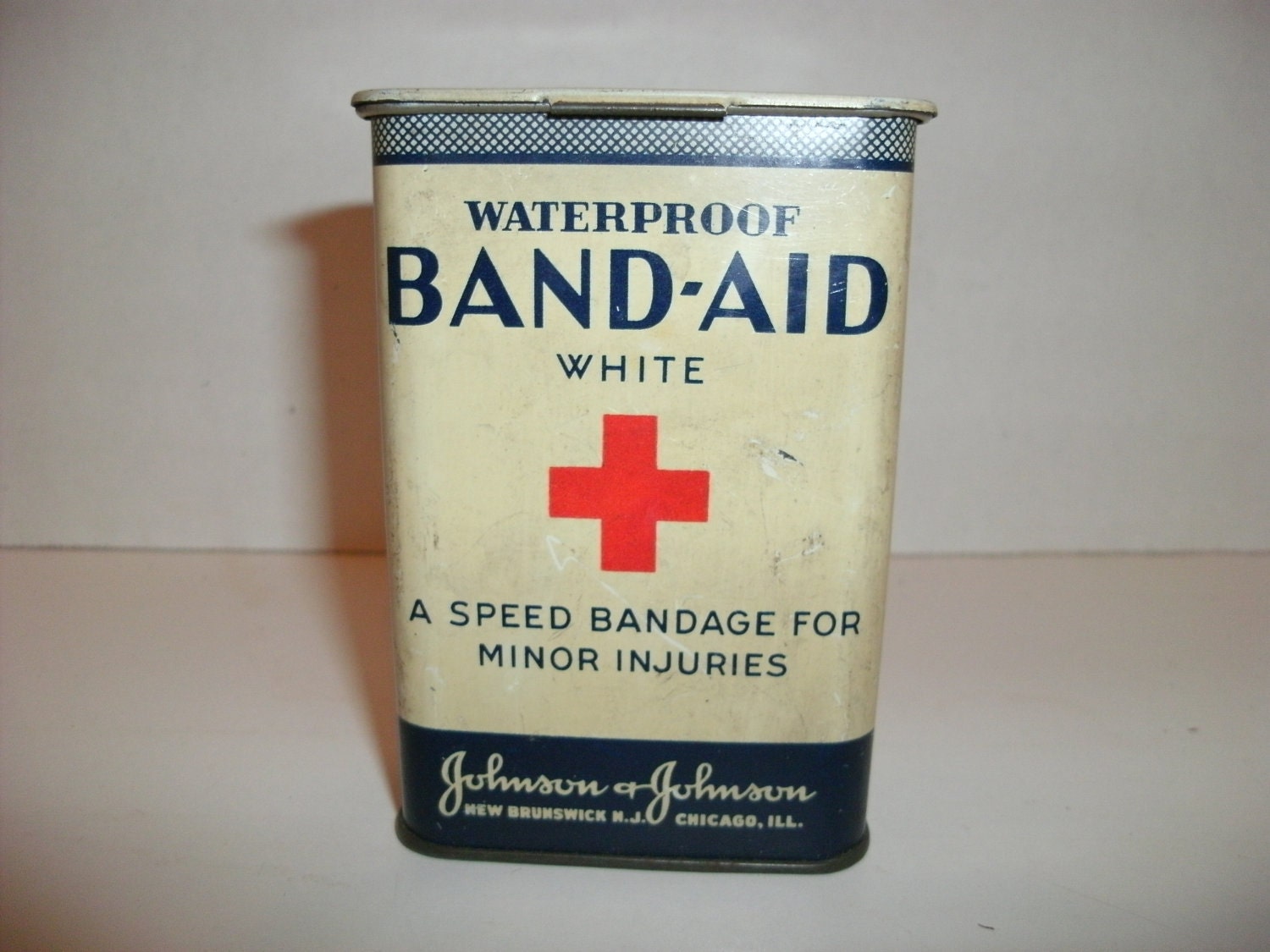 Vintage BandAid Tin Box