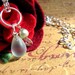 Titanic tears - Iceberg glass and freshwater pearl