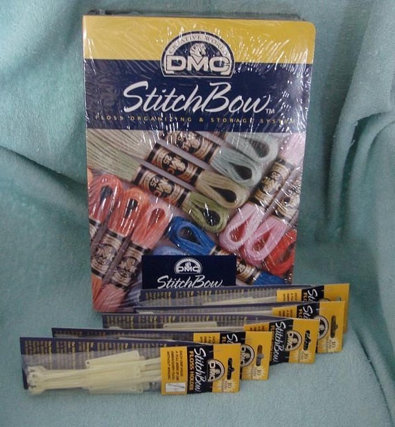 DMC StitchBow storage case and floss holders