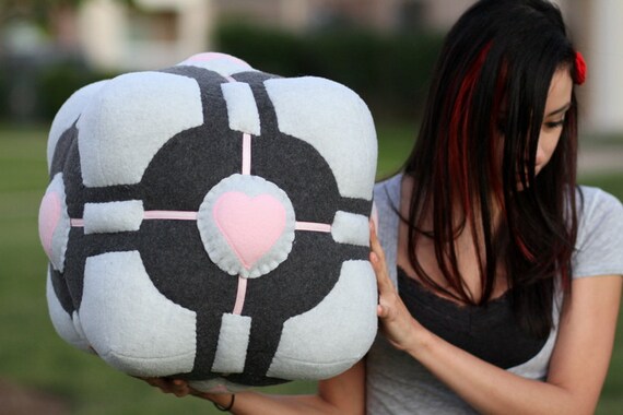 portal cube plush