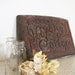 RESERVED for boorileybo until 6/5 -Vintage Rusty Metal Sign- Rustic outdoor wedding/ party décor