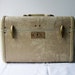 Vintage Marbled Cream Samsonite Train Case - For your travels (or) great storage for crafts or cosmetics