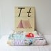 Vintage 'T' Classroom Poster / Flashcard - Very Sweet for Nursery Wall Art