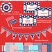July 4th Party | 4th of July Printable | July 4th Invitation | July 4th Centerpiece | Independence Day Memorial Day | Amanda's Parties To Go