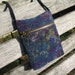 Small Suede Floral Leather Cell phone Purse Case