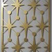 MOD Vegas Stars No 1 Floating Wall Art in 46 X 23 Warm Gold