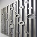 MOD Rain No 1 Floating Wall Art in 46 X 23 available in 25 colors