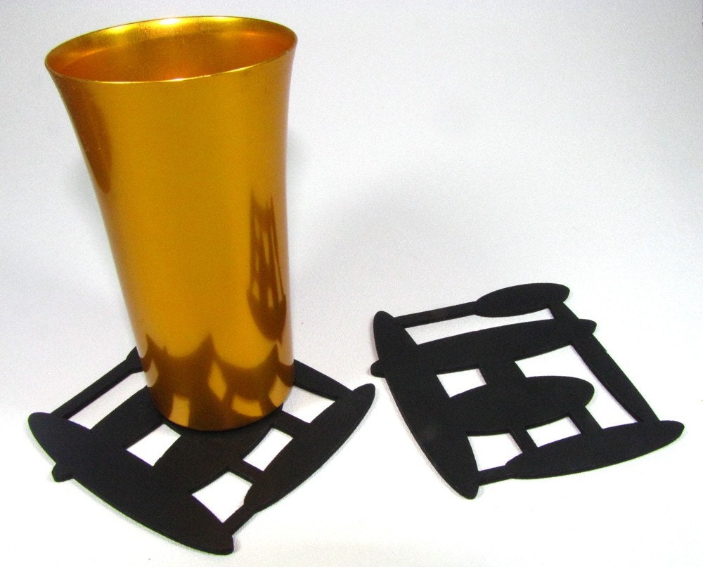 Set of 4 Rubber Coasters