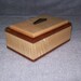 Fiddle Back Maple 6x4 with Wenge and Rose Wood Inlay Box makes a nice Treasure or Keepsake box