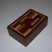 Walnut Parquet Pattern Box Smaller Design