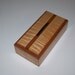 Fiddle Back Maple with Cherry Inlay 4x8 Box