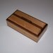 Ash with Rosewood inlay 4 x 8 box keepsake box or treasure box