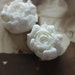 Last-Big SALE-20pcs Beautiful Colorful Rose Flower Resin Cabochon - -20x23mm(CAB-BQ-5)