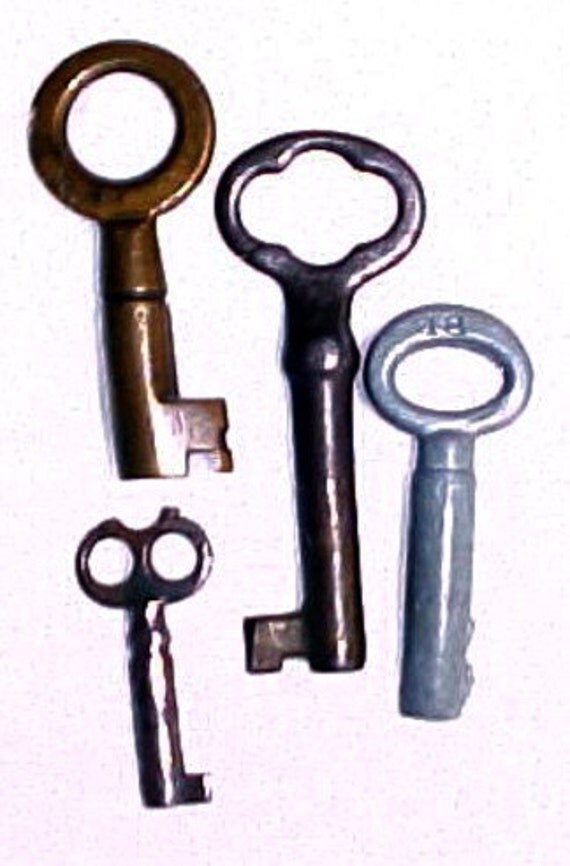Vintage Funiture Drawer Keys Skelton Key Antique Lock key