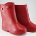 Vintage 1950s Childs Red Rubber Boots
