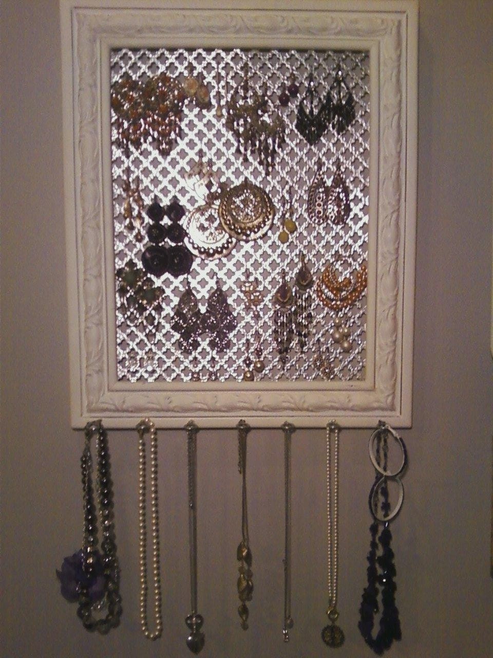 Picture Frame Jewelry Holder