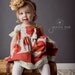 Vintage Poppy Knot Dress 2T, 3T, 4T