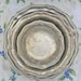 Aluminum serving bowls wilton armetale queen anne shabby formal 60s decor