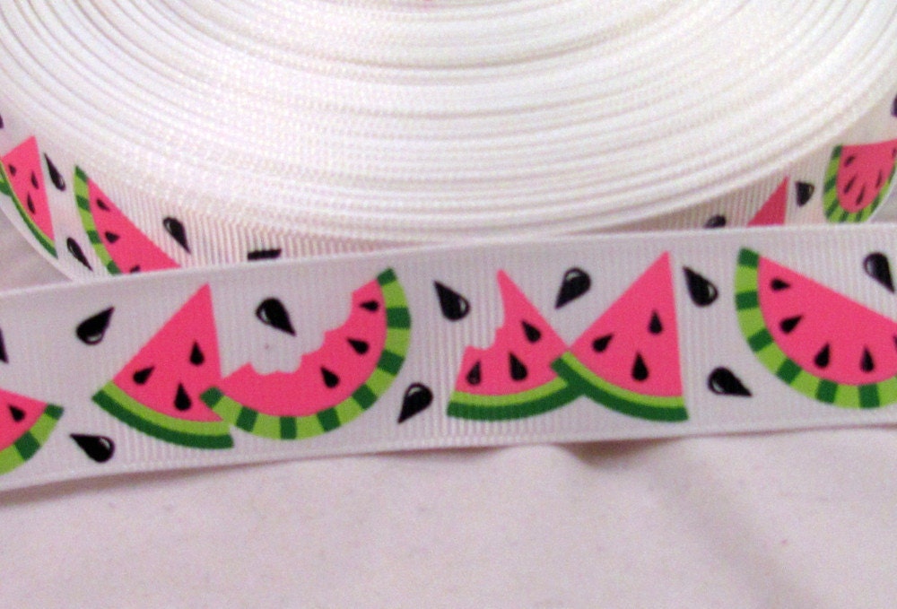 1 Yards 78 Watermelon Grosgrain Ribbon 8270