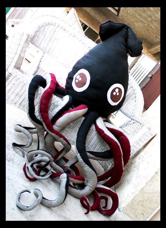 moon plush octopus