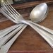 NOW REDUCED- Vintage Elegant Alpacca Silver Spoons and Forks