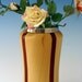 Alaskan Yellow Cedar and Bloodwood Wine Server/ Flower Vase