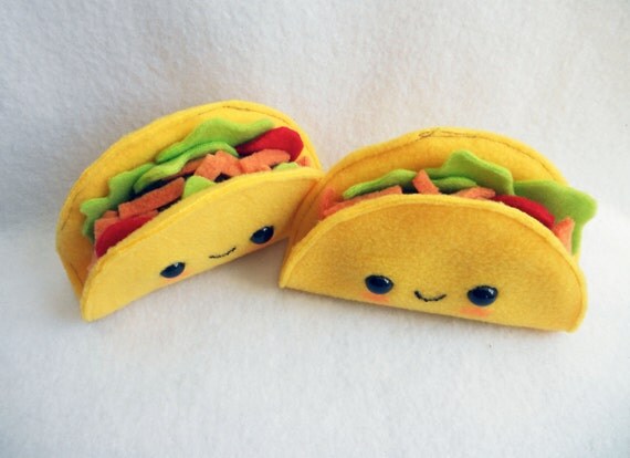 giant taco plush