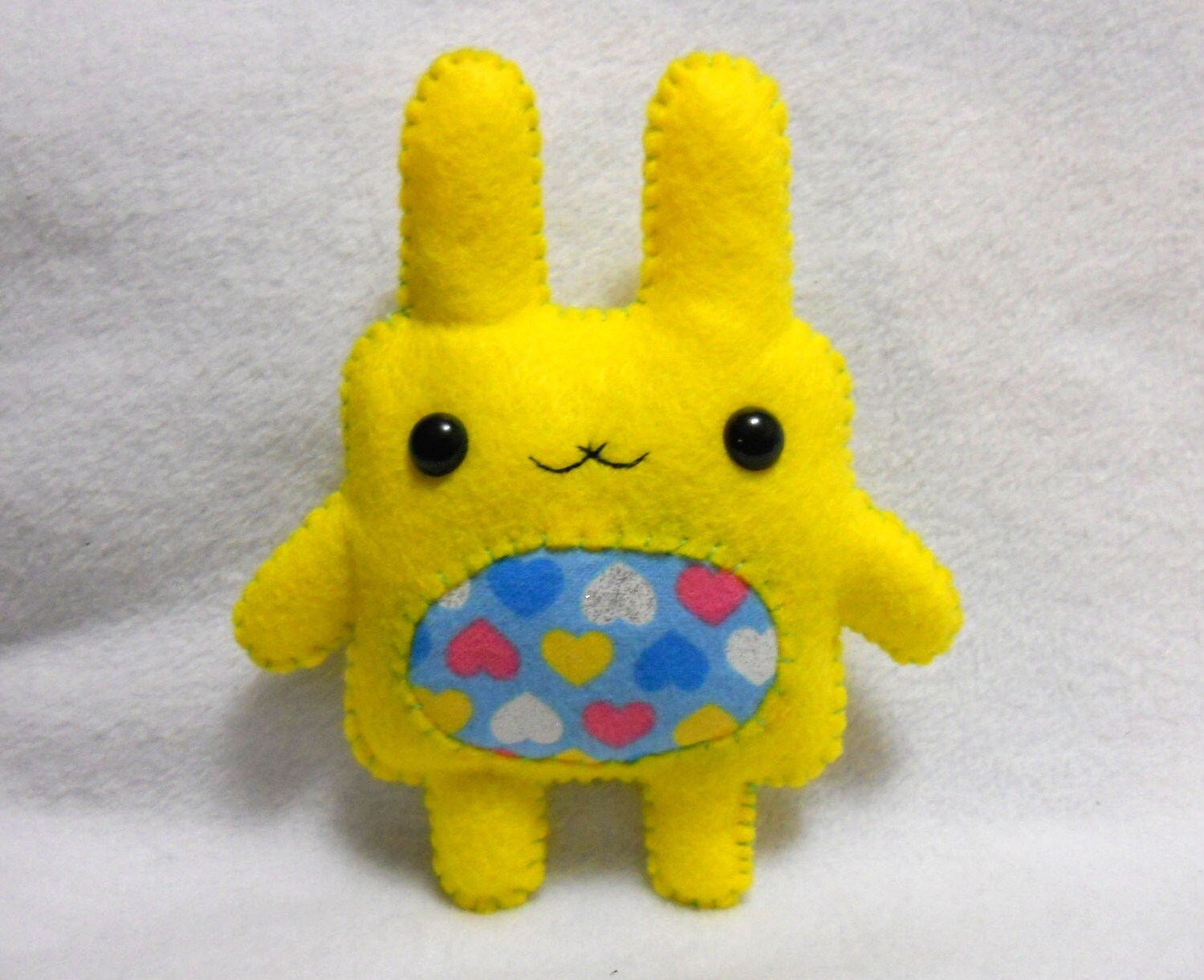 yellow bunny plush