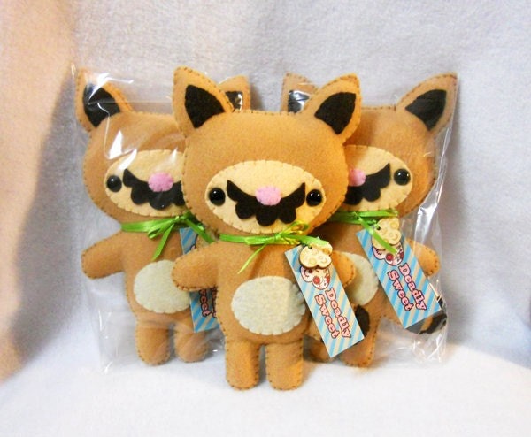 tanooki peach plush