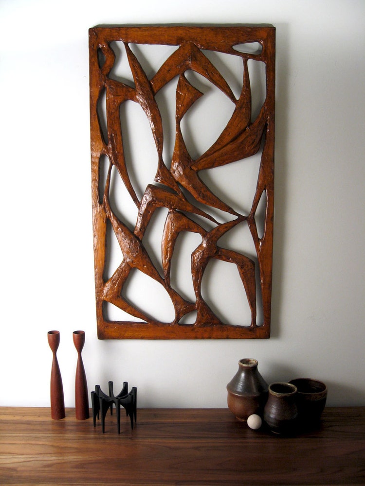 Mid-Century Danish Modern Wall Art large by ObjectOfBeauty