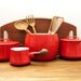 DANSK Kobenstyle Red Enamel Pot Collection