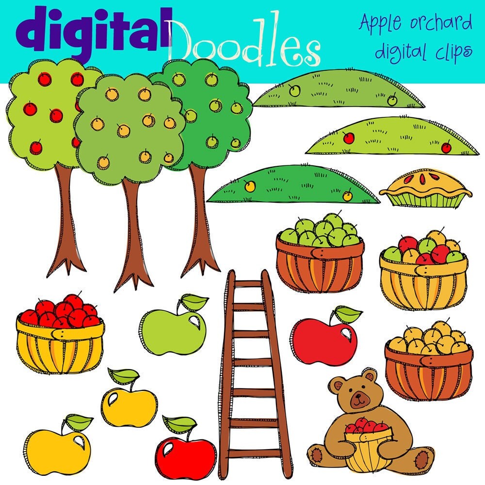 apple orchard clipart free - photo #9