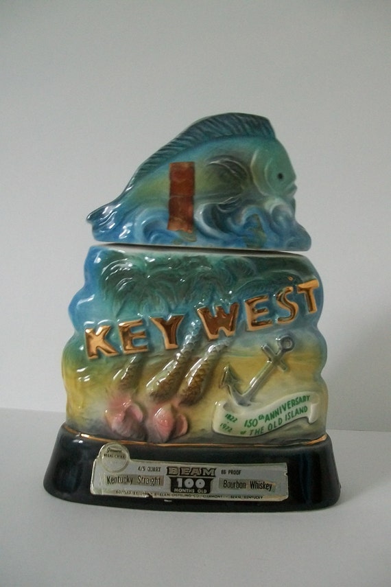 Jim Beam 150th Key West Anniversary Collector Liquor Bottle