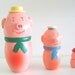 Polish Nesting Piggies - Wooden//Hand Painted