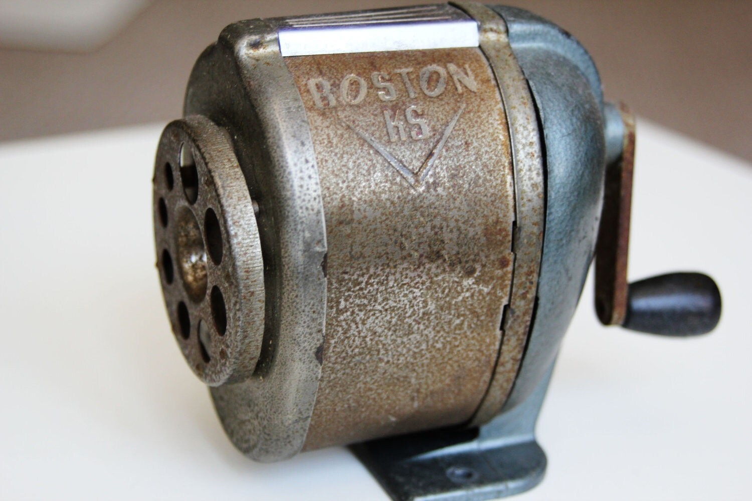 Vintage Boston Pencil Sharpener School House Memorabilia