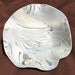 Ceramic Bowl - Swirled Dark Gray, Cobalt Blue and White Marbled Stoneware (Agateware) Bowl or Candle Holder