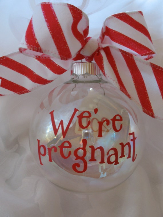 items similar to we re pregnant christmas ornament on etsy items similar to we re pregnant christmas ornament on etsy