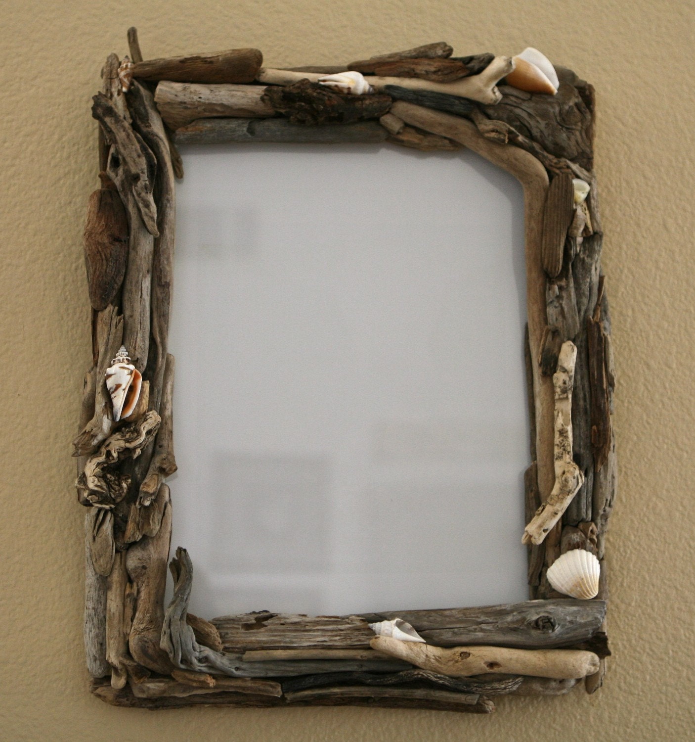 Driftwood Frame 10x13 by PacificDrift on Etsy