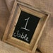 Reserved Listing for Jen - Reclaimed Upcycled Barn Wood Framed Chalkboards
