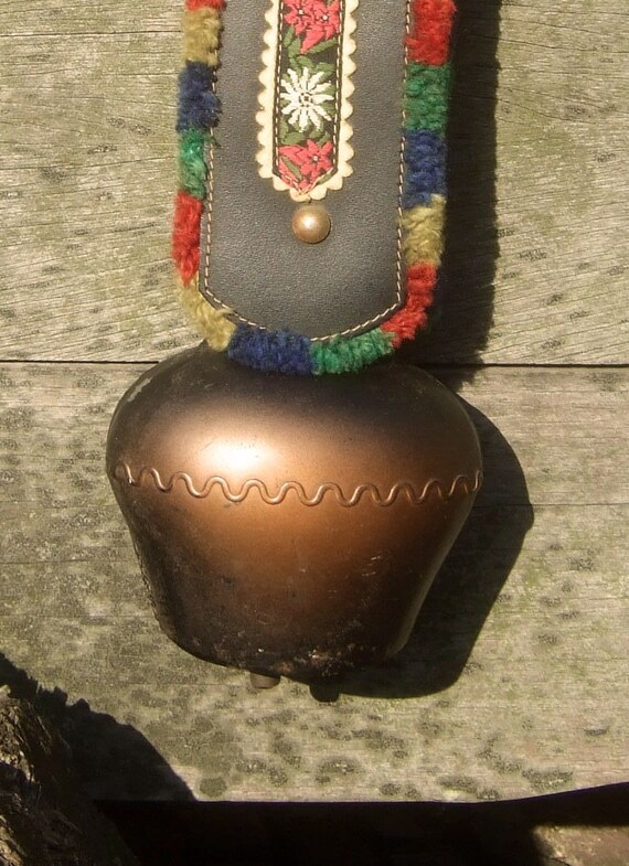 Authentic Swiss Cowbell Switzerland circa 1970