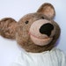 Old Fashioned Teddy Bear with growler