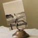 Vintage photo/paper holder
