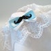 Wedding moustache garter Lace FREE SHIPPING