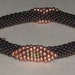 Bead Crochet Pattern: Diamonds Squared Crochet Pattern