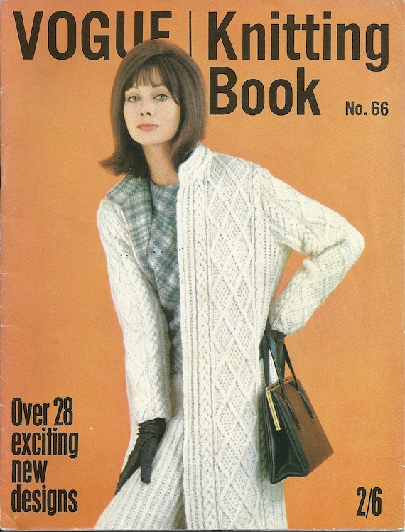 Vogue Knitting Magazine No. 66 Vintage by vintagemadamedefarge