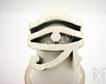 Sterling Silver Eye of Horus Ring
