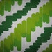 Amazing atomic vintage European cotton fabric NOS green lime eames panton mod vibe mcm 2 yards available